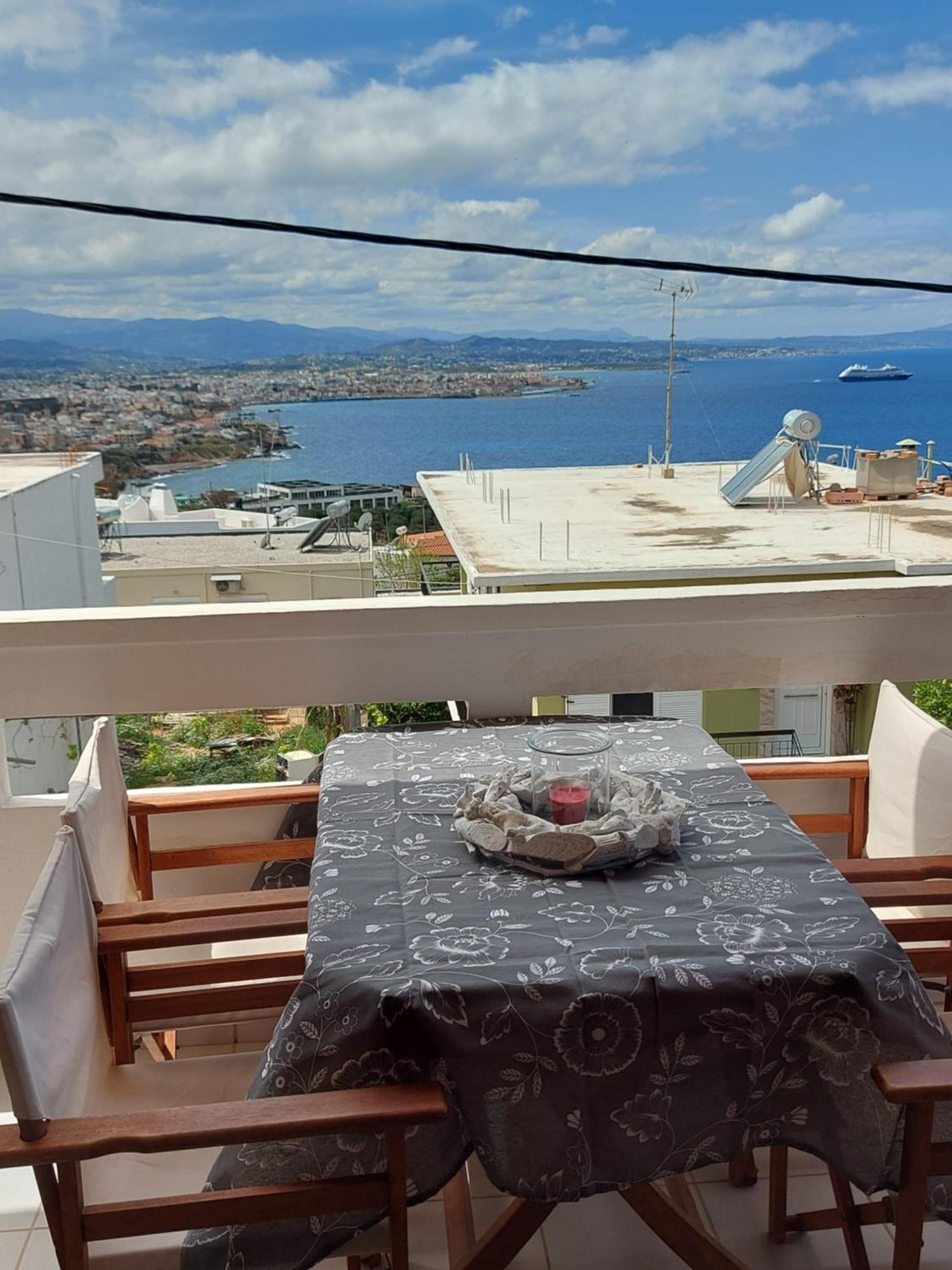 Eolia With Panoramic Chania View חאניה
